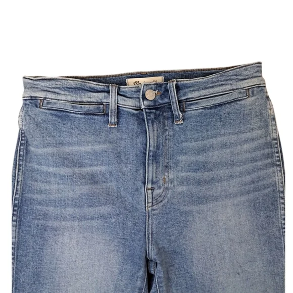 Madewell The 90s Knee-Length Capri Jeans 28R Retro Pockets Cayer Wash - Picture 7 of 16